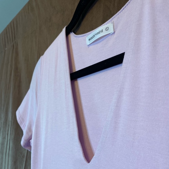 Short Sleeve Bodysuit- lilac - Picture 2 of 8